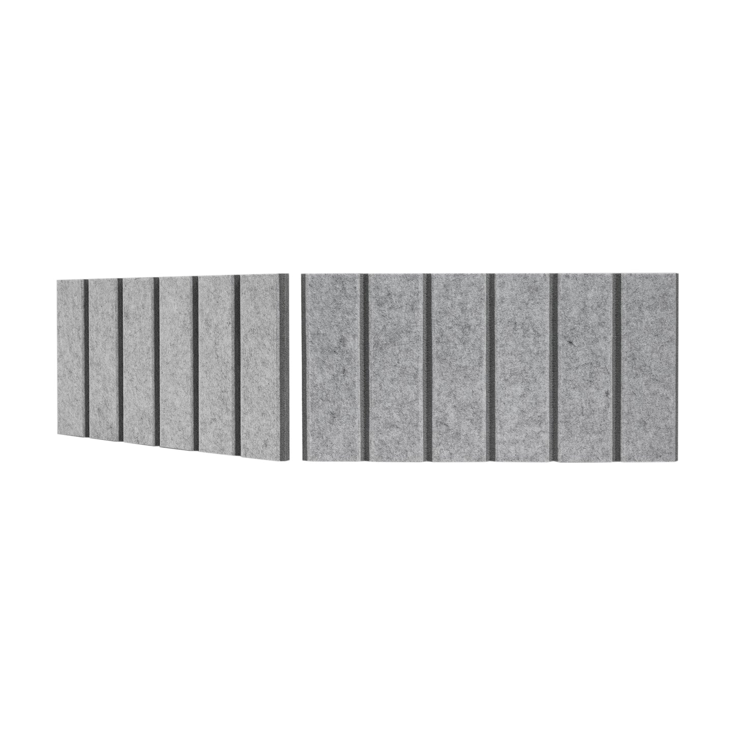 3" Vertical bevels - 2 Tone - Acoustic Wallcovering