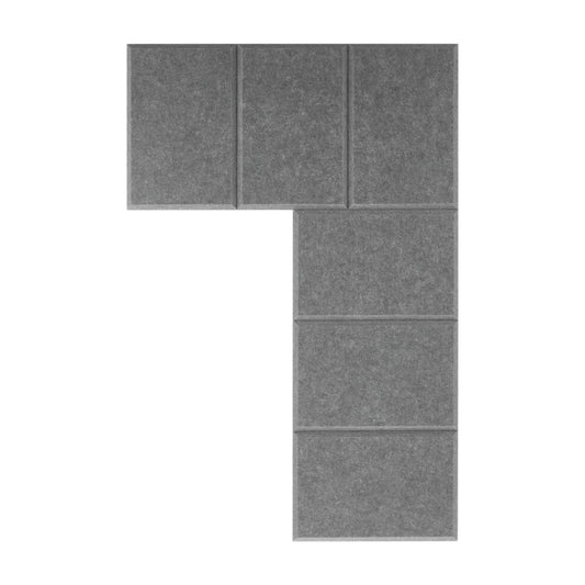6" Vertical bevels - Acoustic Wallcovering