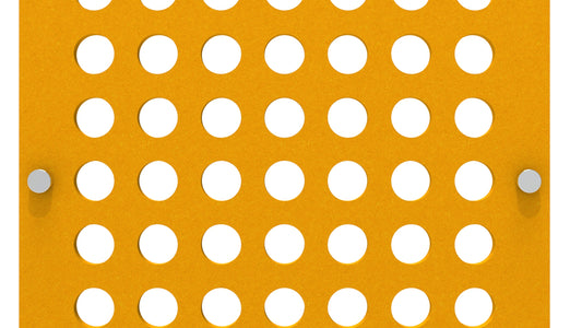2x8 Acoustic Wall Panel - Just Circles