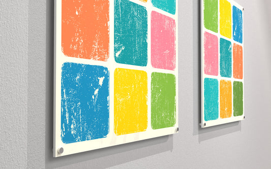 4x4 Printed Acoustic Wall Panel - W4x4-ART-002