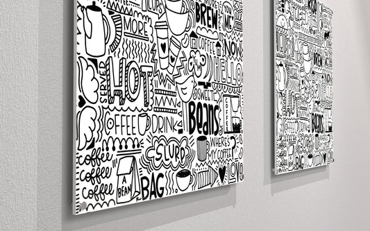 4x4 Printed Acoustic Wall Panel - W4x4-ART-009