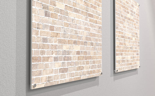 4x4 Printed Acoustic Wall Panel - W4x4-BRICK-002