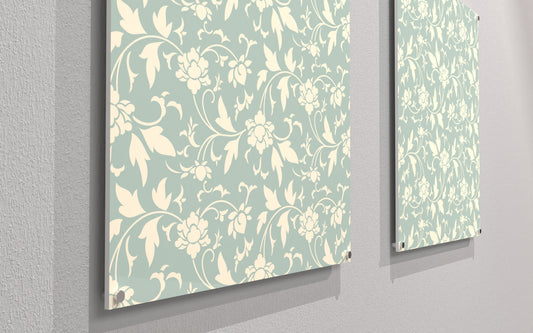 4x4 Printed Acoustic Wall Panel - W4x4-FLORAL-005