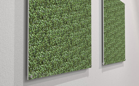 4x4 Printed Acoustic Wall Panel - W4x4-GREENERY-001