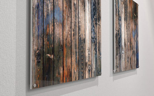 4x4 Printed Acoustic Wall Panel - W4x4-WOOD-001