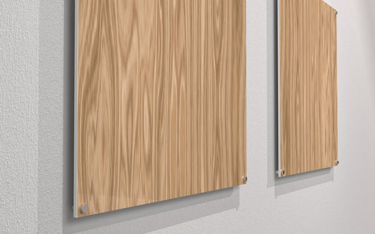 4x4 Printed Acoustic Wall Panel - W4x4-WOOD-004