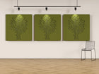 Digital Tree - 4'x4' Stand-off panel