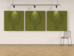 4x4 Acoustic Wall Panel - Digital Tree
