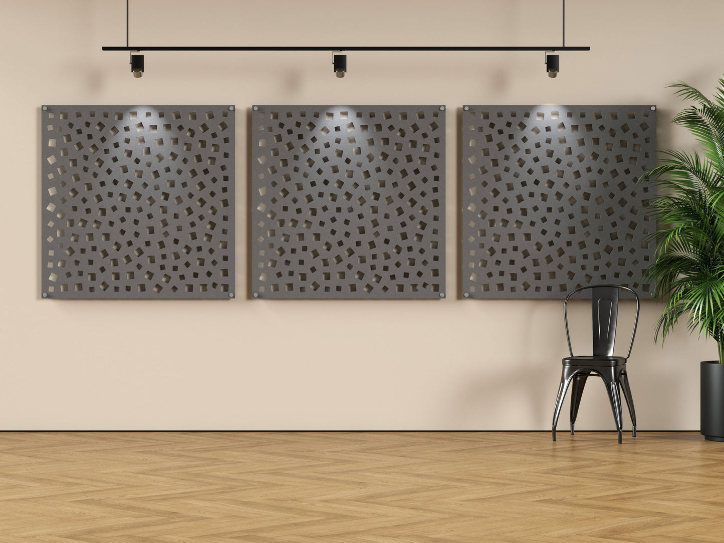 4x4 Acoustic Wall Panel - Squares