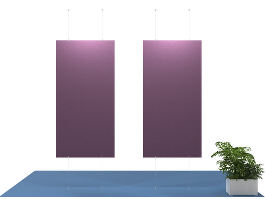 4x8 Acoustic Room Divider - Solid