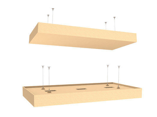 Acoustic Box Cloud 64" x 32" x 6"