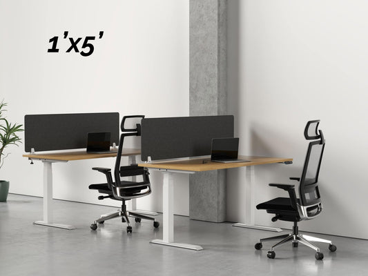1'x5' Desk Divider