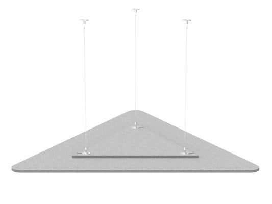 Acoustic Geometric Cloud - Large Equilateral Triangle 44-5/8"