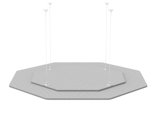 Acoustic Geometric Cloud - Large Octagon 50-1/4"