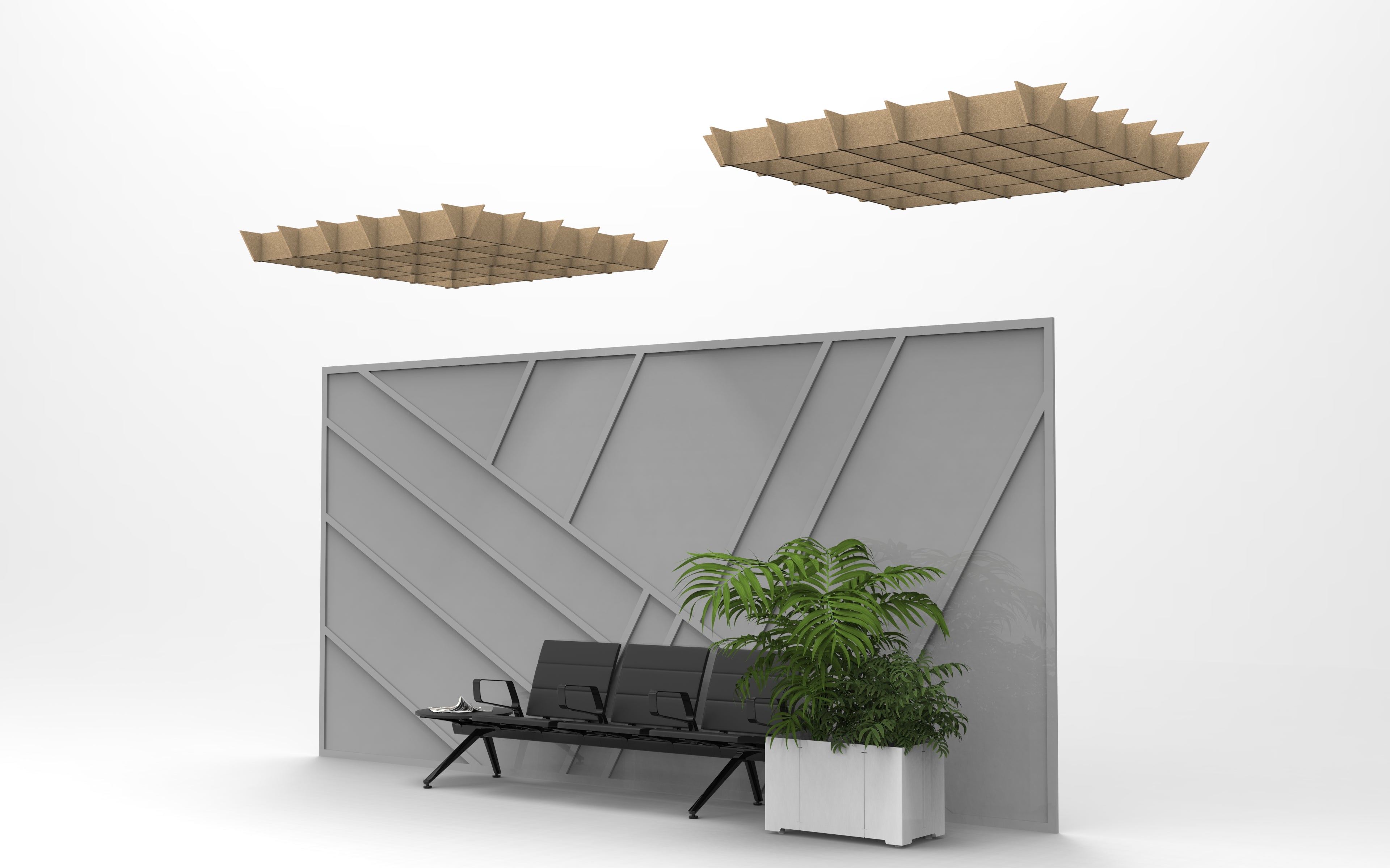 6'x6' 6" High Grid Cloud – TheQuietRoom