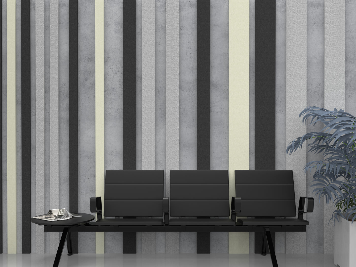 Modular Felt Battens