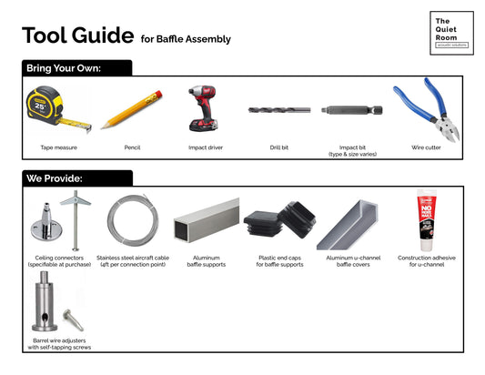 Baffle Assembly Suspension Hardware