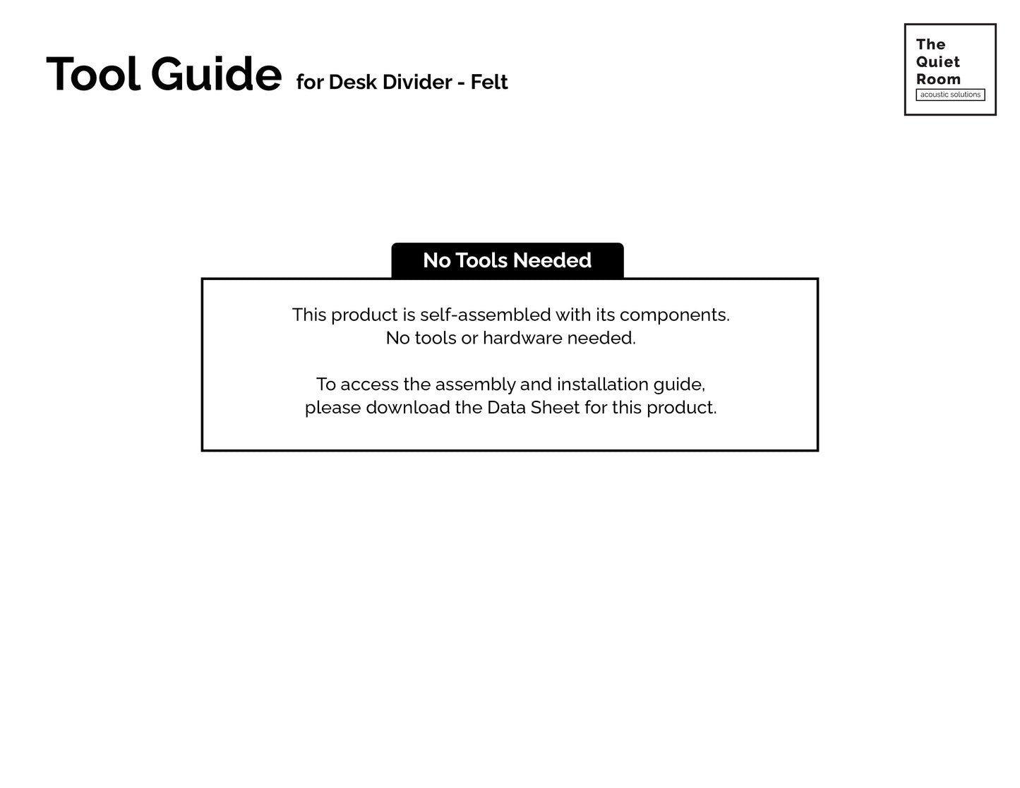 Acoustic Desk Divider Pack - Felt 23"x13"