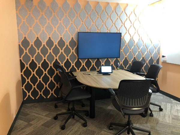 Acoustic Felt Wall Covering Design in Workplace