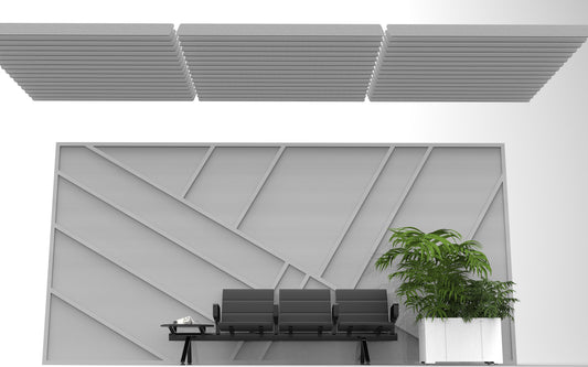 Tapered Acoustic Baffle Assembly 8'x8'