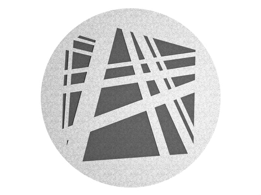 Acoustic Medallion Ceiling Cloud - Ghost