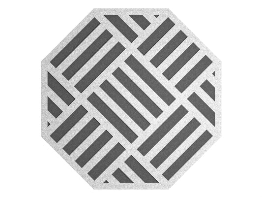 Acoustic Medallion Ceiling Cloud - Gridlock