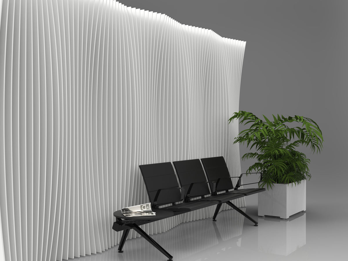 Undulating Wall Design 1
