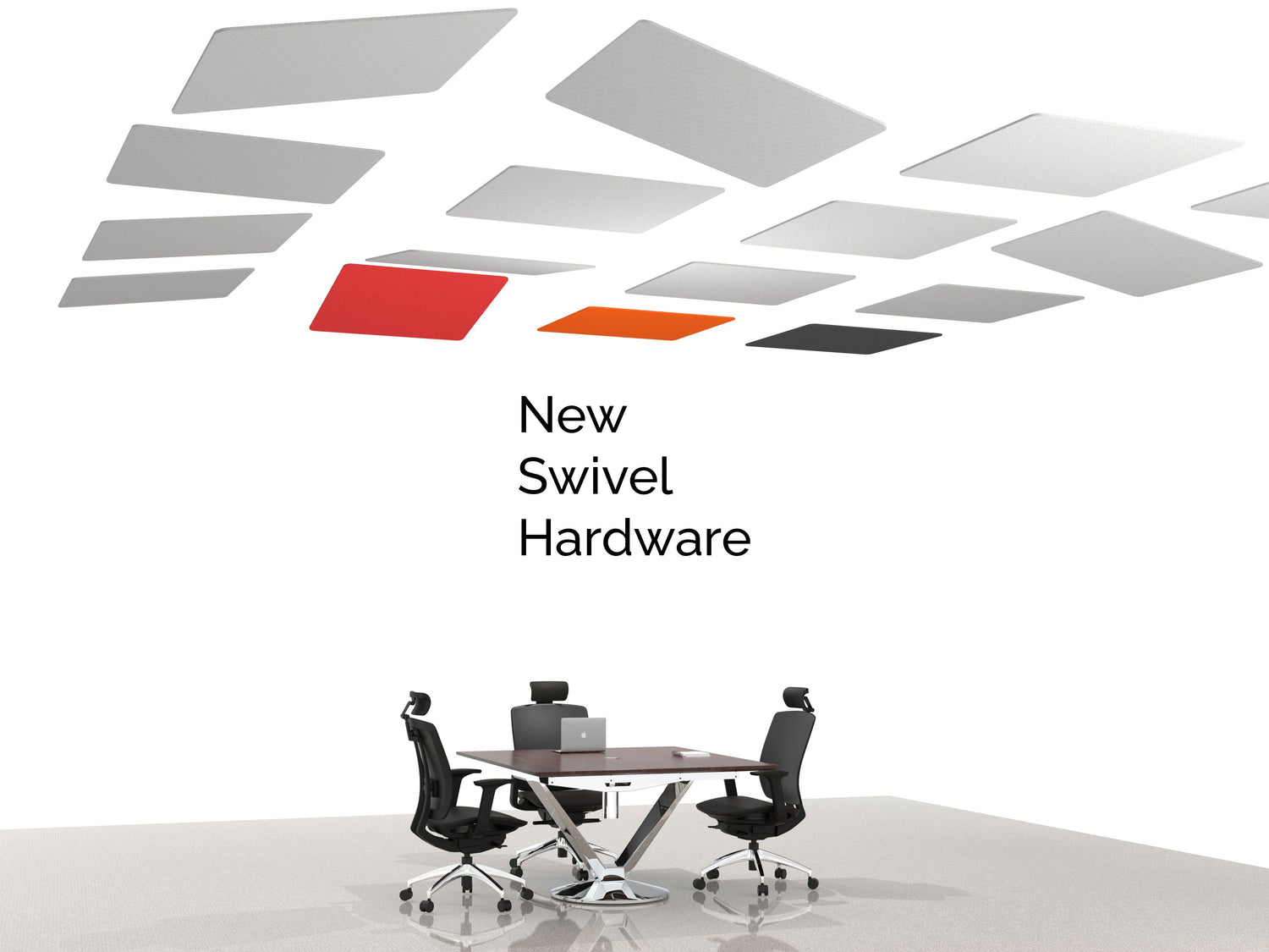 Tilt and Lean our Geometric Square Clouds