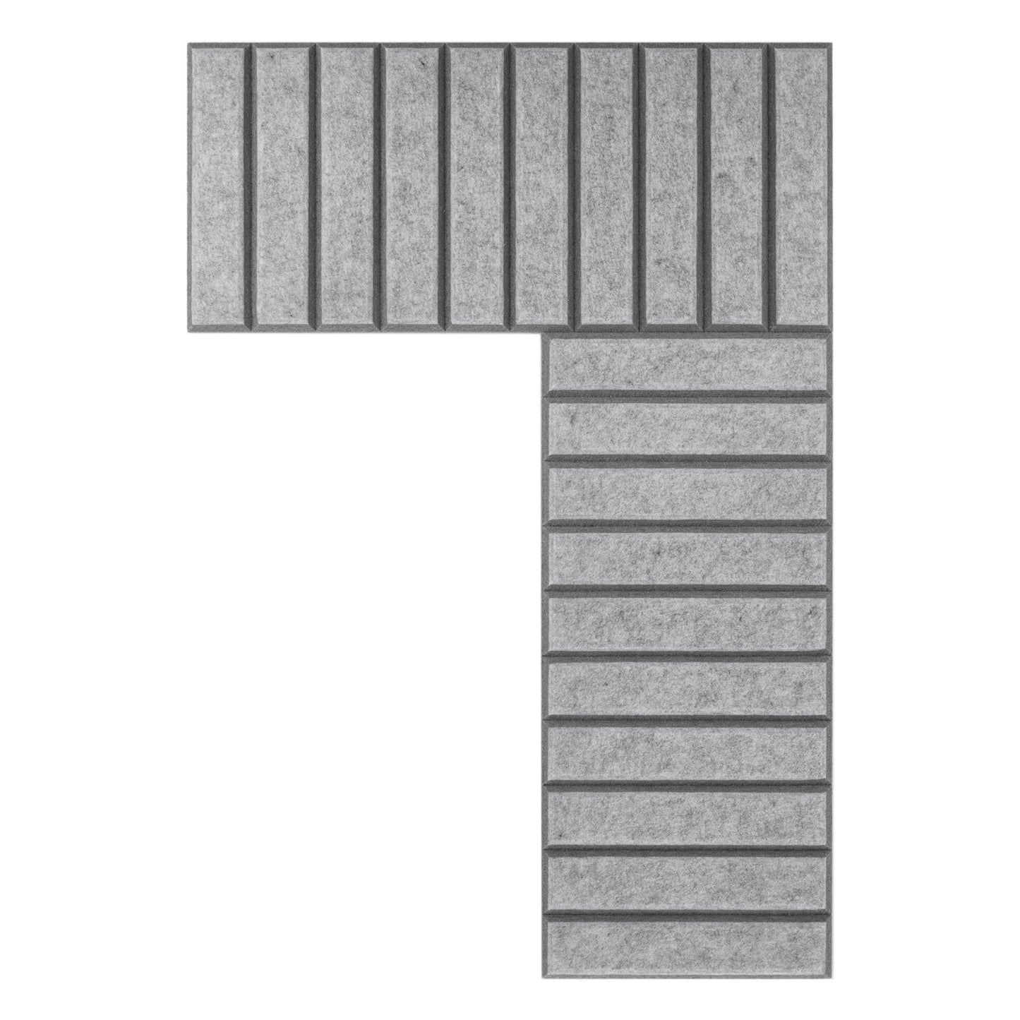 2" O.C Bevel Tile - 2 Tone - 4 Sides Beveled
