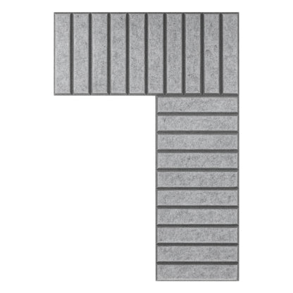 2" O.C Bevel Tile - 2 Tone - 4 Sides Beveled