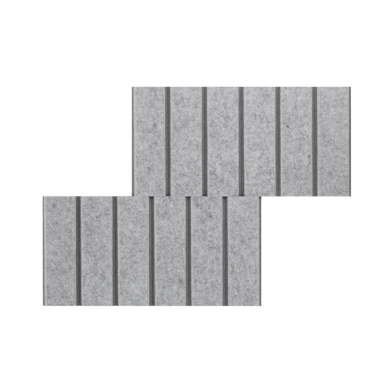 3" Vertical bevels - 2 Tone - Acoustic Wallcovering