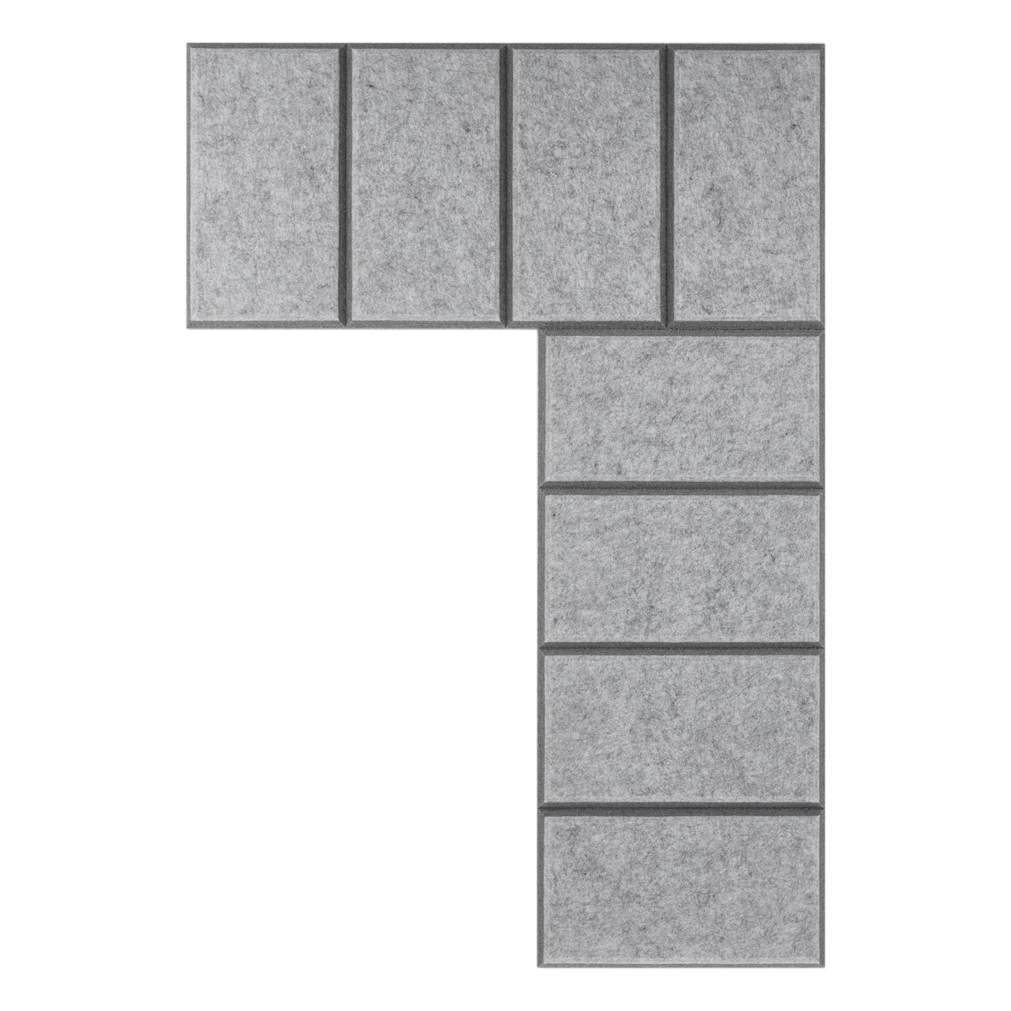 5" O.C Bevel Tile - 2 Tone - 4 Sides Beveled