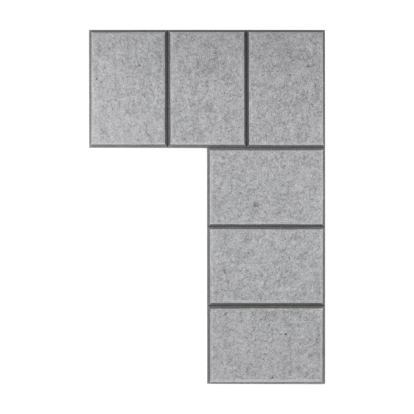 6" O.C Bevel Tile - 2 Tone - 4 Sides Beveled