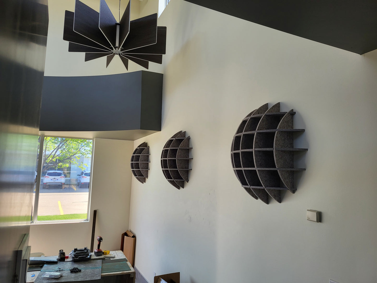 Acoustic 3D Wall Panel - Dome Diffuser 30"x30"