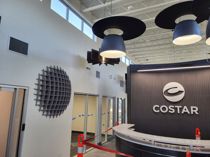 Acoustic 3D Wall Panel - Dome Diffuser 30"x30"