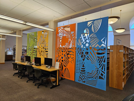 4x8 Acoustic Room Divider - Exotic