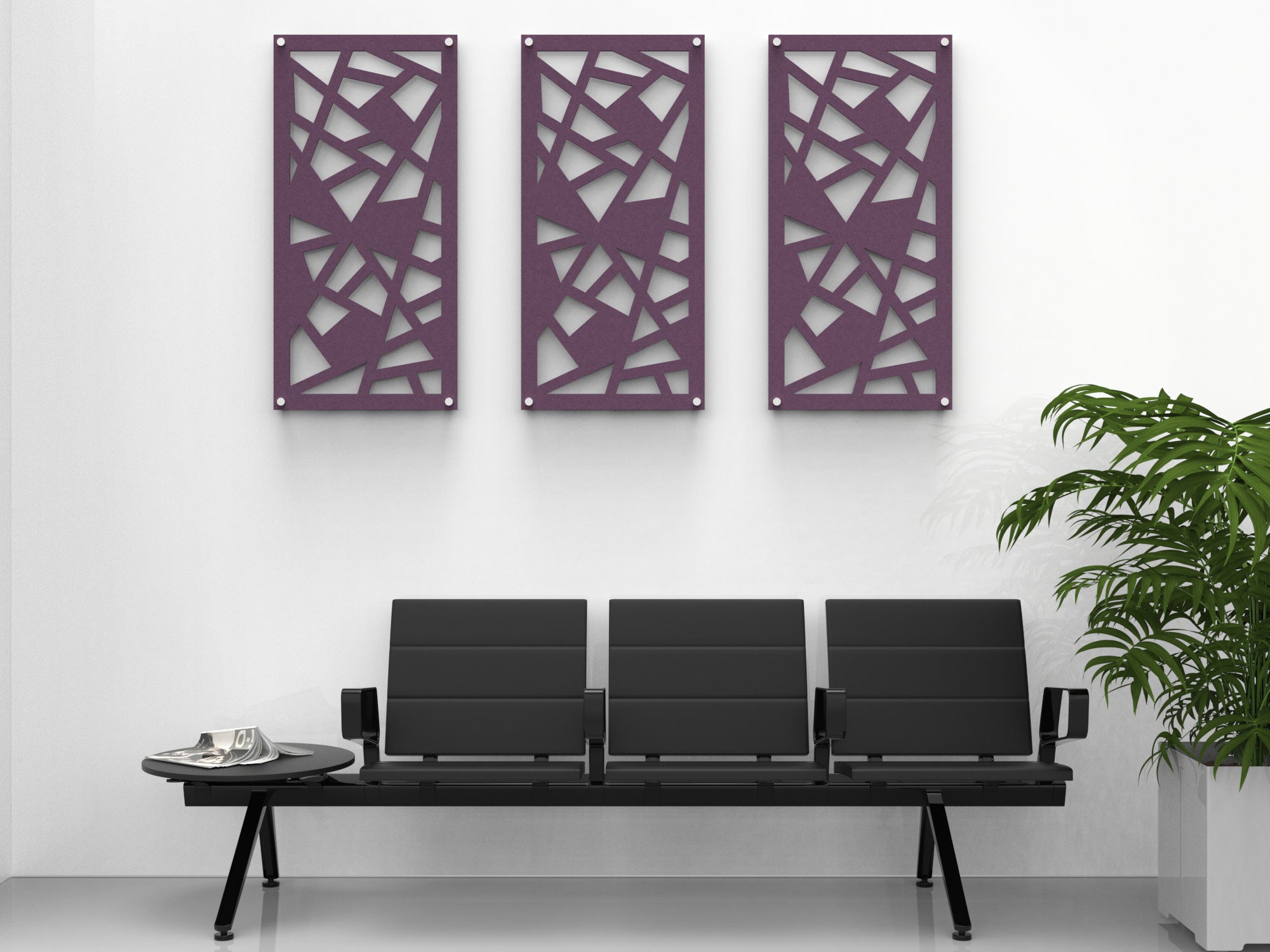 2x4 Acoustic Wall Panel - Broken Window – TheQuietRoom