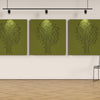 Acoustic felt wall panels - 4x4 - Digital Tree - room view render