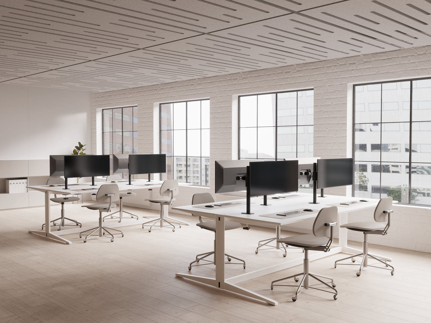 Large Geometric Cloud - Slats with Fillets