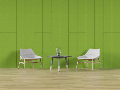 4x8 Acoustic Wall Covering - Beveled Rectangles
