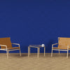 Acoustic felt wall coverings 4'x8' - diagonal bevels - room view render