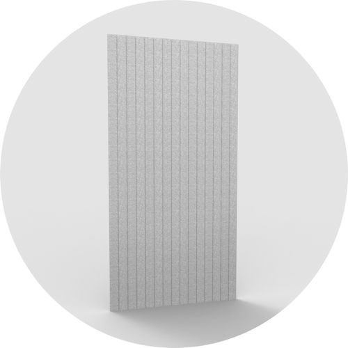 Acoustic felt wall coverings 4'x8' - narrow bevels - preview icon