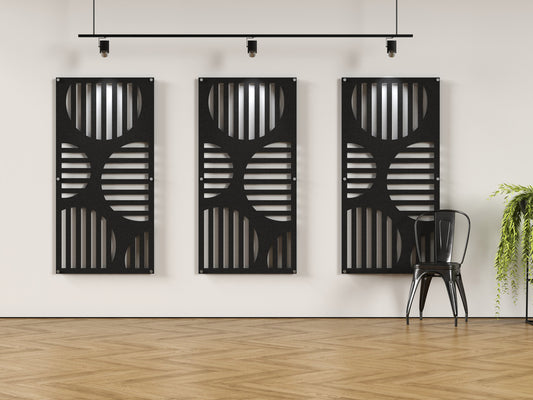 4x8 Acoustic Wall Panel - 5 Sunrises