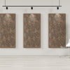 Acoustic felt wall panels with standoffs - 4x8 - Stove Top - room view render