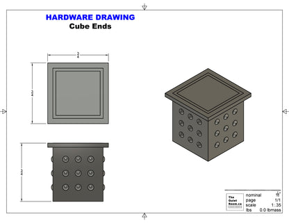 Baffle Assembly Suspension Hardware