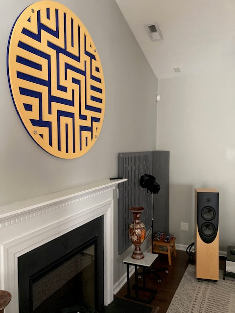 Ernie Edwards Medallion Wall Panel Maze and 4x4 Wall Panel Vintage Grid 1.jpg
