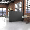Acoustic felt floor partitions - double sided - room view render