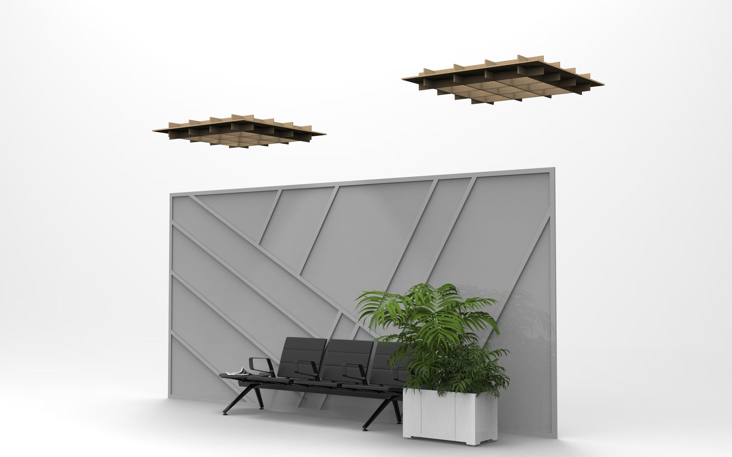 4'x4' 6" High Grid Cloud