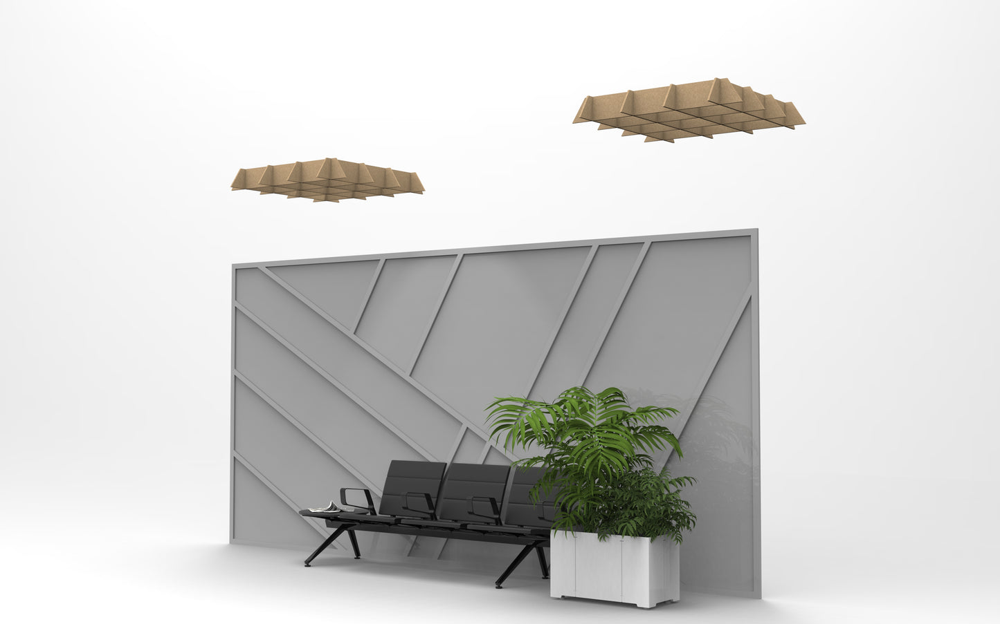 4'x4' 6" High Grid Cloud