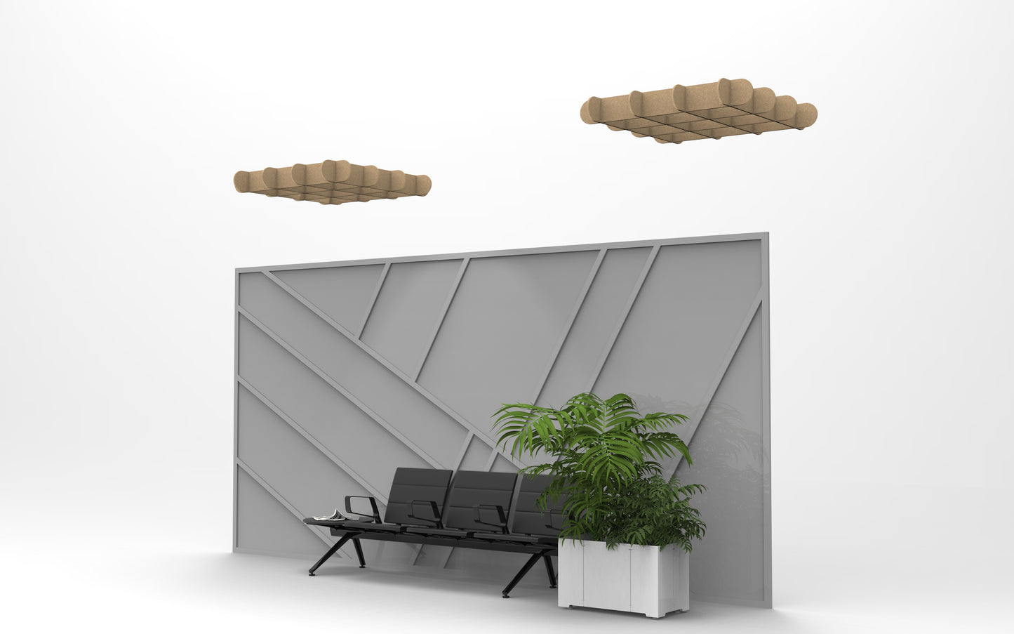 4'x4' 6" High Grid Cloud